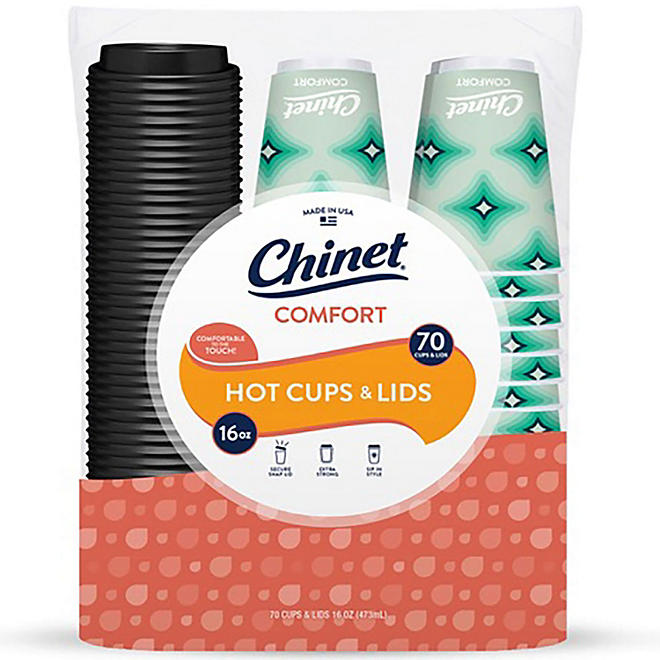 Chinet 16 oz., Comfort Cup, 70 ct.