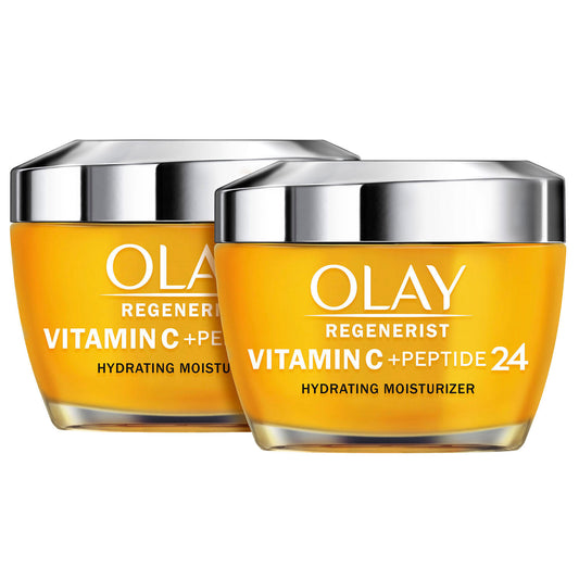 Olay Regenerist Vitamin C + Peptide 24 Face Moisturizer (1.7 oz, Pack of 2)