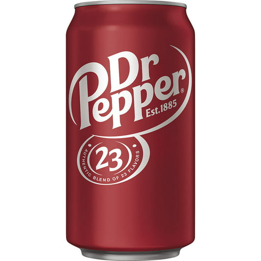Dr Pepper 12 Oz, Case Of 24 Cans