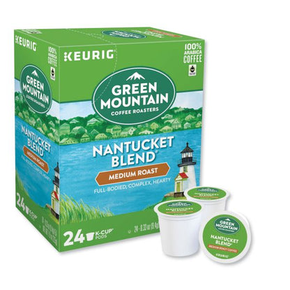 Green Mountain Coffee Single-Serve Coffee K-Cup Pods, Nantucket Blend, Box Of 24