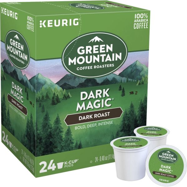 Green Mountain Coffee Single-Serve Coffee K-Cup Pods, Dark Magic Extra-Bold, Box Of 24