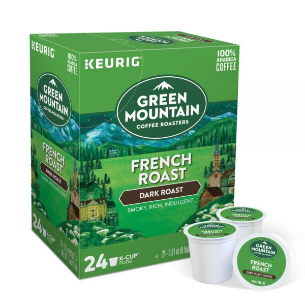 Green Mountain Coffee Single-Serve Coffee K-Cup, Dark Magic Extra-Bold, 24 Per Box, Carton Of 4 Boxes