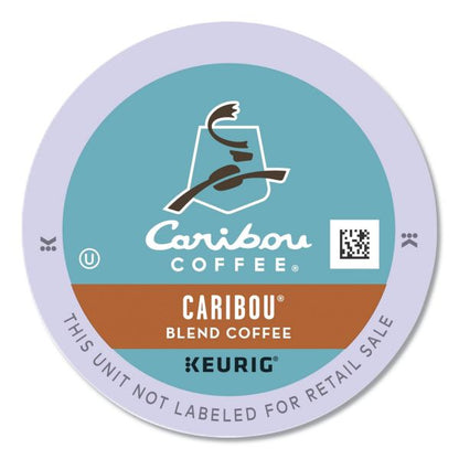 Caribou Coffee Single-Serve Coffee K-Cup Pods, Caribou Blend, Box Of 24
