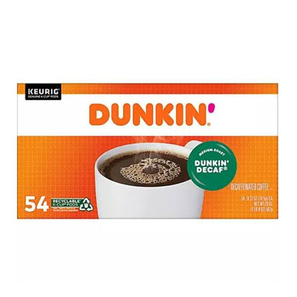 Dunkin' Donuts Original Blend Decaf K-Cup Pods 54 ct