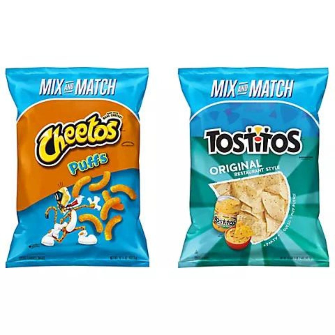 Tostitos Original and Cheetos Puffs - Pick n' Pack