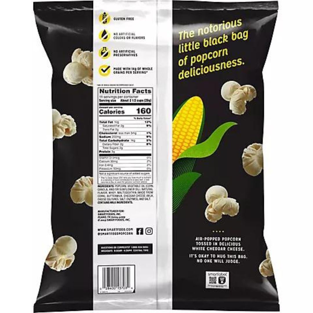 Lays Classic Potato Chips & Smartfood White Cheddar Flavored Popcorn - Pick n' Pack