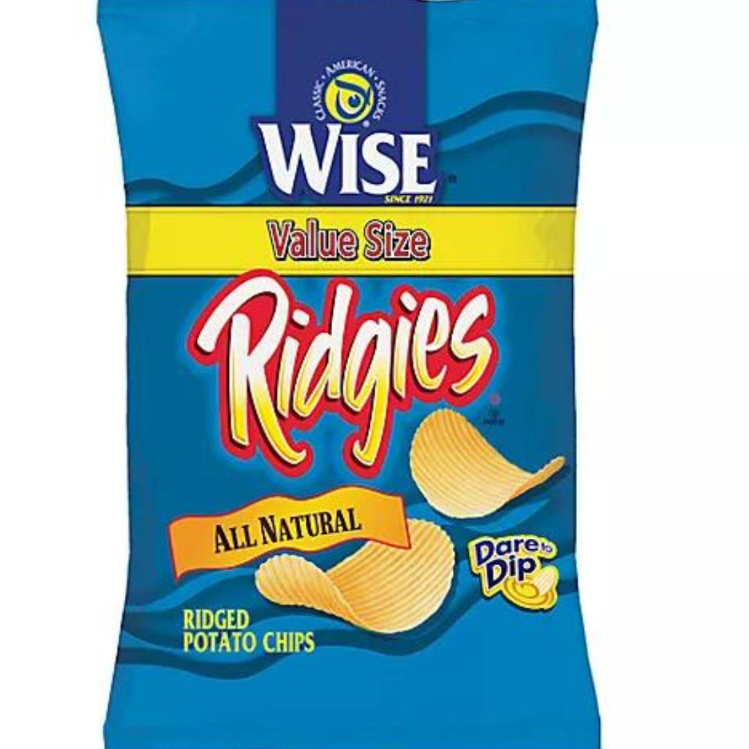Wise Ridgies Potato Chips 16 oz.