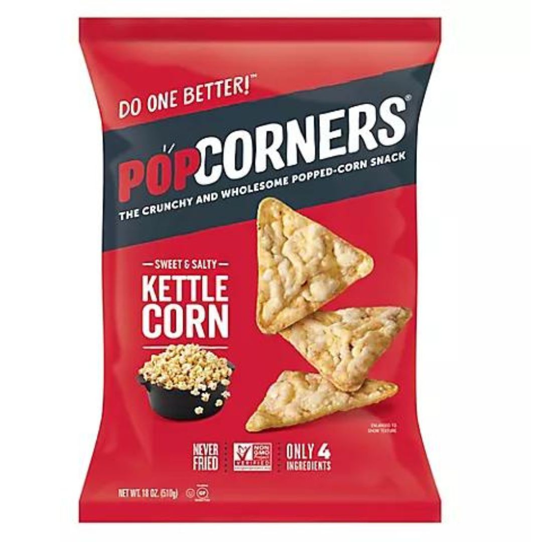PopCorners Kettle Corn Popped Corn Chips 18 oz.