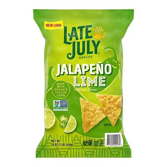Late July Jalapeno Lime Tortilla Chips 16 oz.