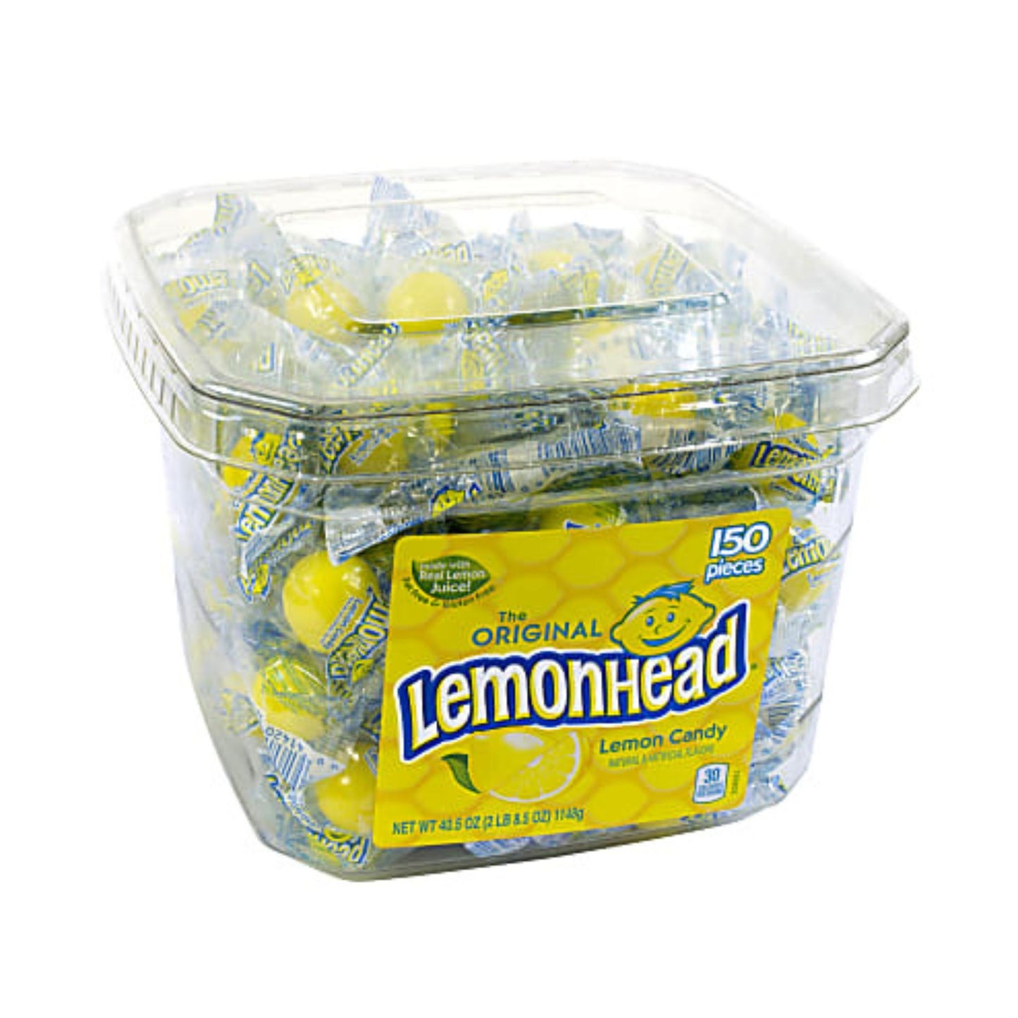 Lemonhead Tub 150 Pieces