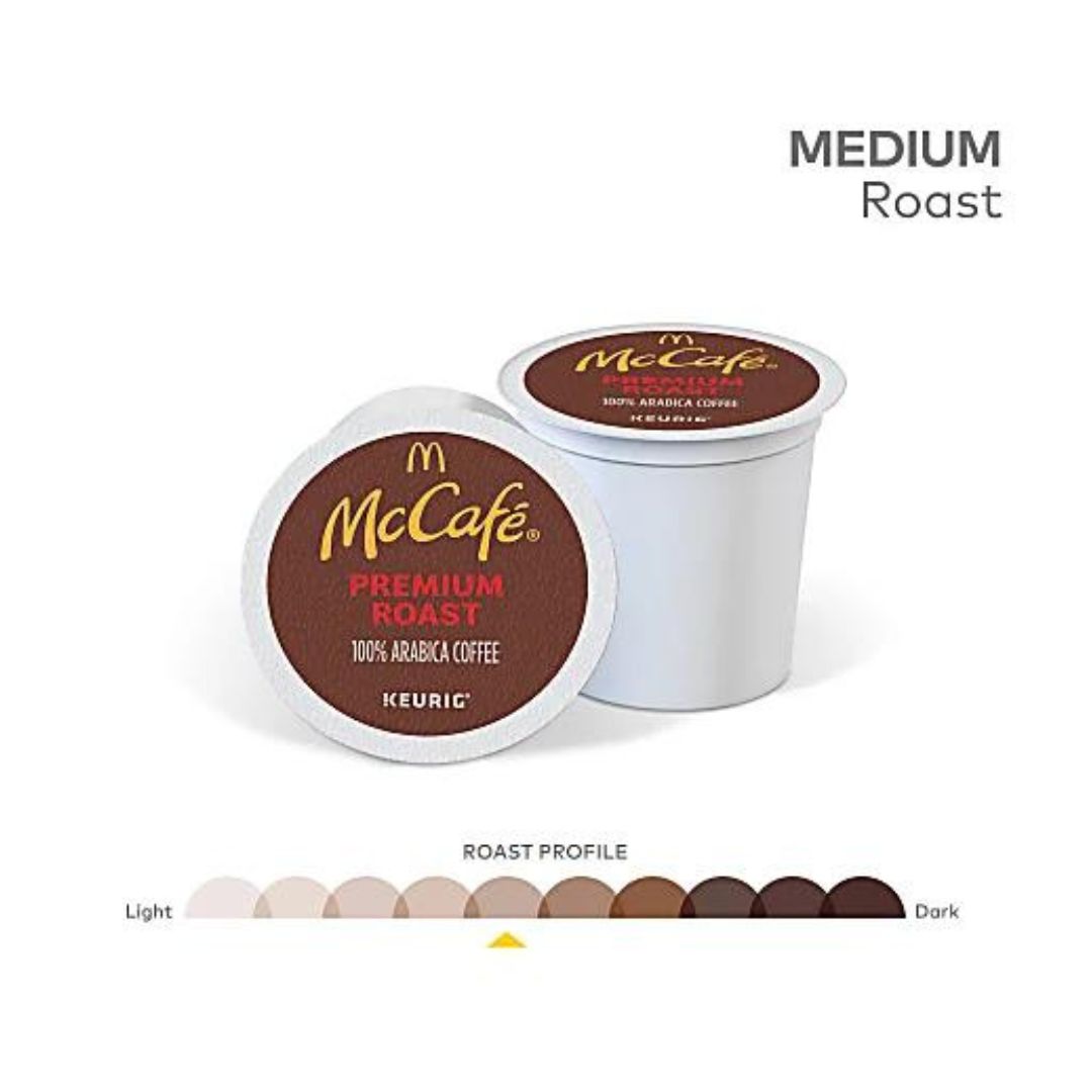 McCafe Single-Serve Coffee K-Cup Pods, Premium Roast, Box Of 24