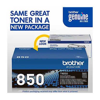 Brother TN-850 High-Yield Black Toner Cartridge, TN-850BK