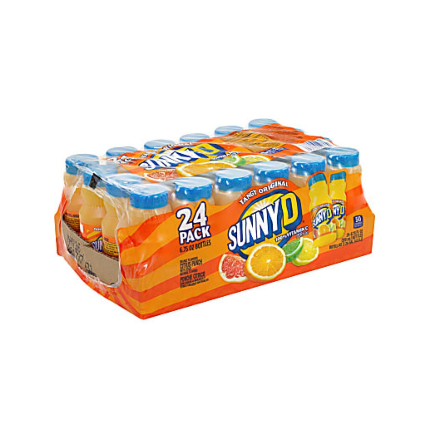 SunnyD Tangy Original Orange-Flavored Citrus Punch 6.75 Oz. Pack Of 24