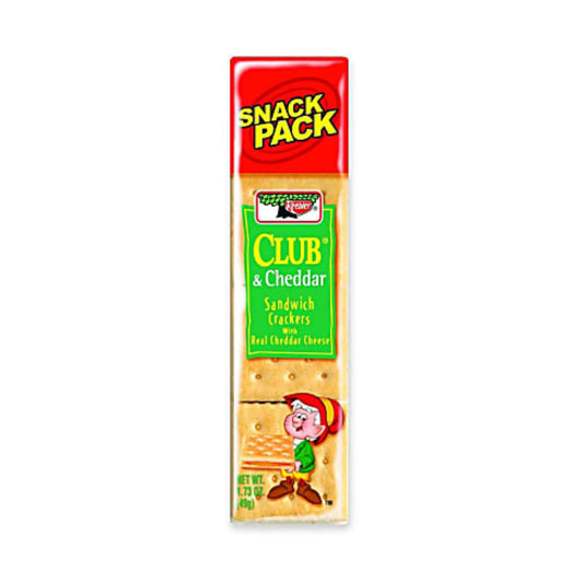Keebler Sandwich Crackers, Club & Cheddar 1.8 Oz. Box Of 12