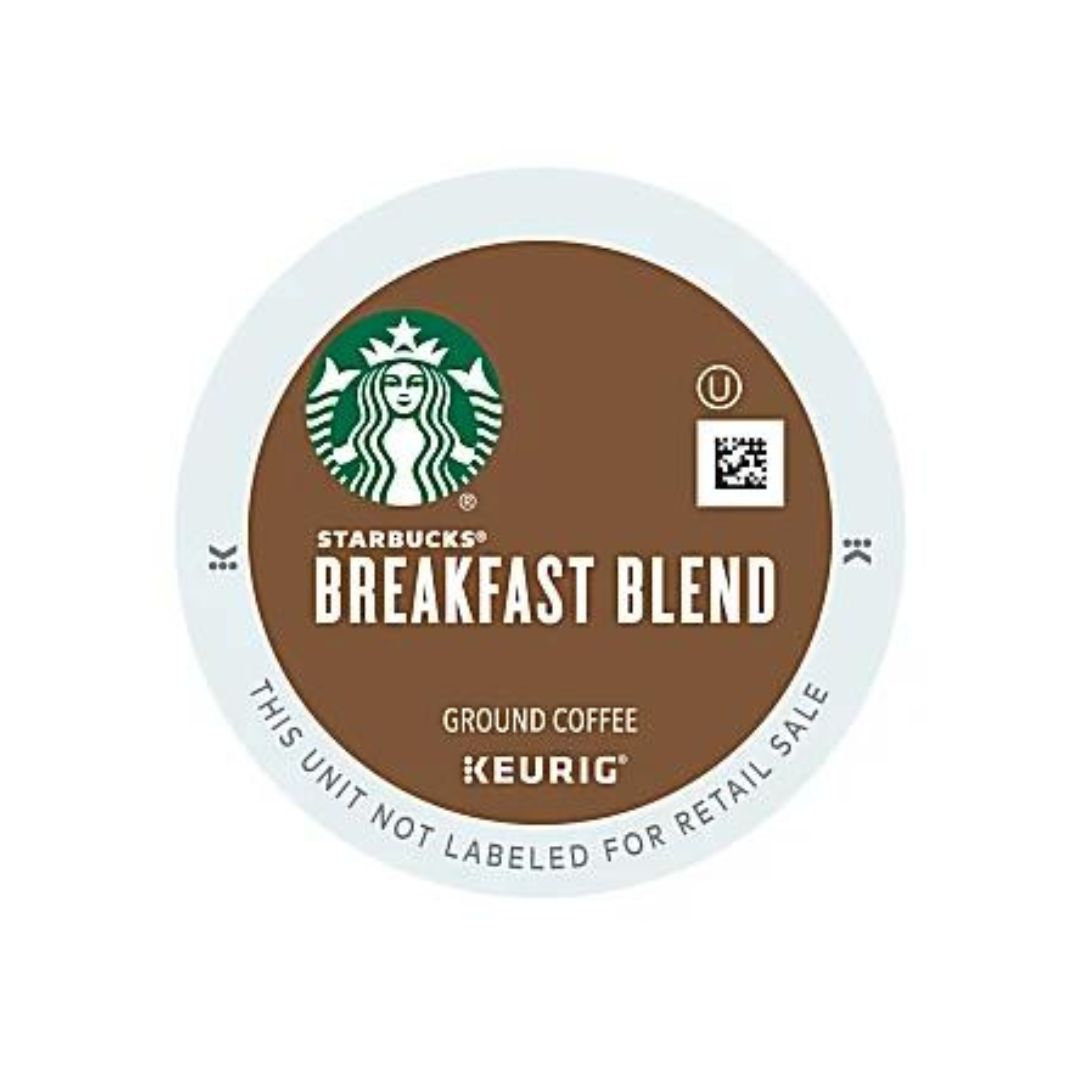 Starbucks Single-Serve Coffee K-Cup, Breakfast Blend, Box Of 24