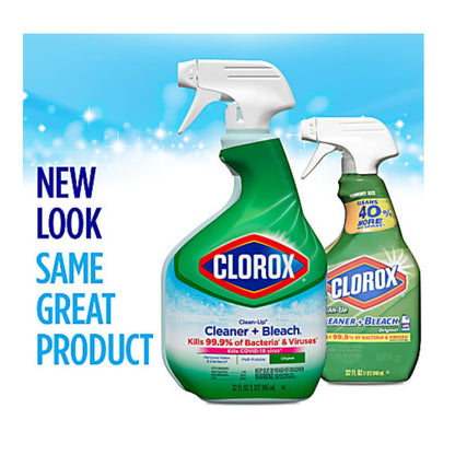 Clorox Clean-Up All Purpose Cleaner with Bleach Spray Bottle, Original 32 fl. oz.