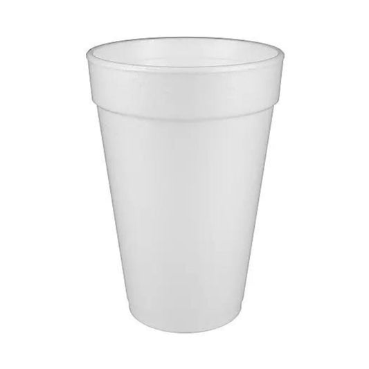 Dart Insulated Foam Drinking Cups 16Oz. White  Box Of 1,000 Cups