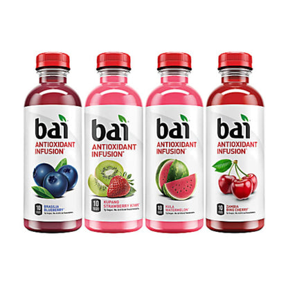 Bai Water Sunset Variety Pack 18 Fl Oz. Pack Of 15