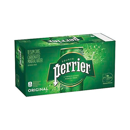 Perrier Sparkling Mineral Water 8.45 Oz. Pack Of 10