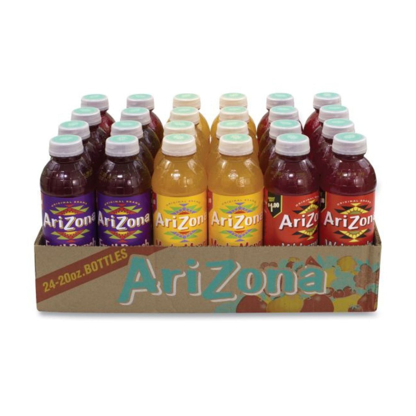Arizona Juice Variety Pack 20 Oz. Pack Of 24 Bottles