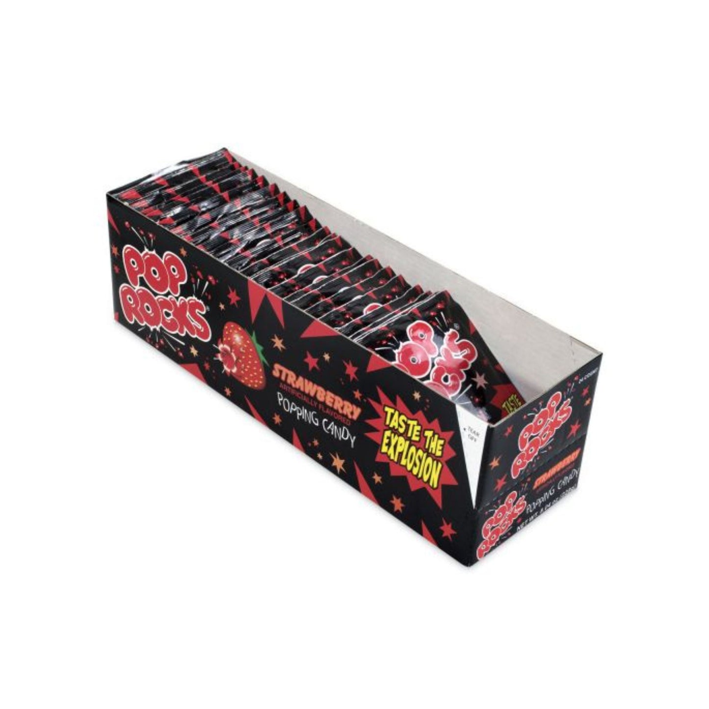 Pop Rocks Strawberry Box Of 24 Packs
