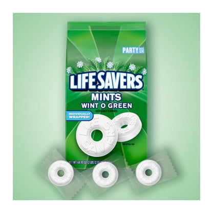 Mars Lifesavers Wint-O-Green Breath Mints Hard Candy 44.93 Oz