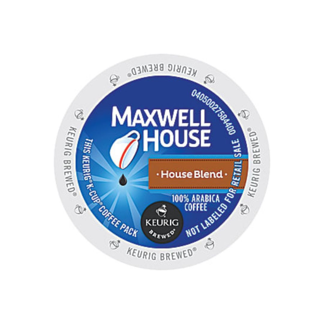 Maxwell House Single-Serve Coffee K-Cup, House Blend, Box Of 24