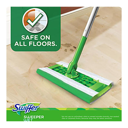 Swiffer Disposable Wet Cloths, Pack Of 12 Cloths