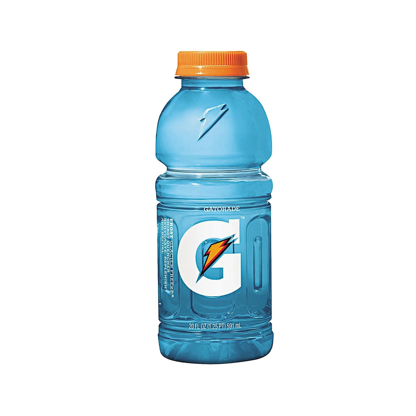 Gatorade Thirst Quencher Bottled Drink - Frost Glacier Freeze Flavor - 20 fl oz  24 per Box