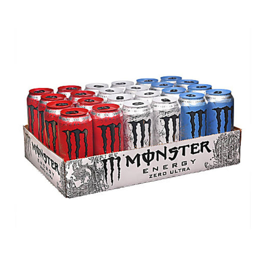 Monster Energy Ultra Variety Pack 16oz. Pack Of 24 Cans