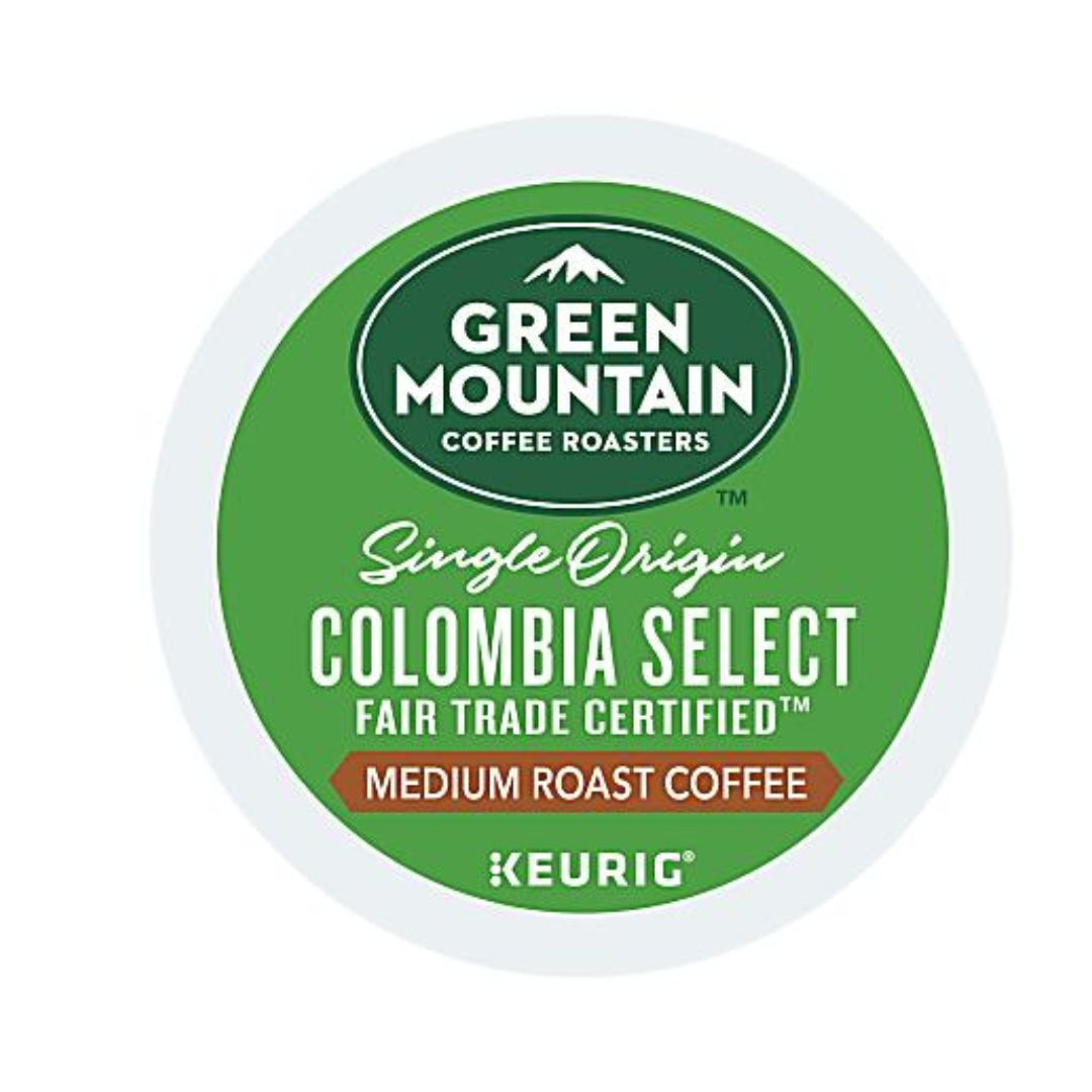 Green Mountain Coffee Single-Serve Coffee K-Cup Pods, Colombian Fair Trade Select, Box Of 24