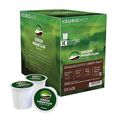 Green Mountain Coffee Single-Serve Coffee K-Cup Pods, Regular Variety Pack, Box Of 22