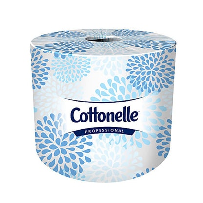 Cottonelle Professional Standard Roll 2-Ply Toilet Paper, 451 Sheets Per Roll, Pack Of 20 Rolls