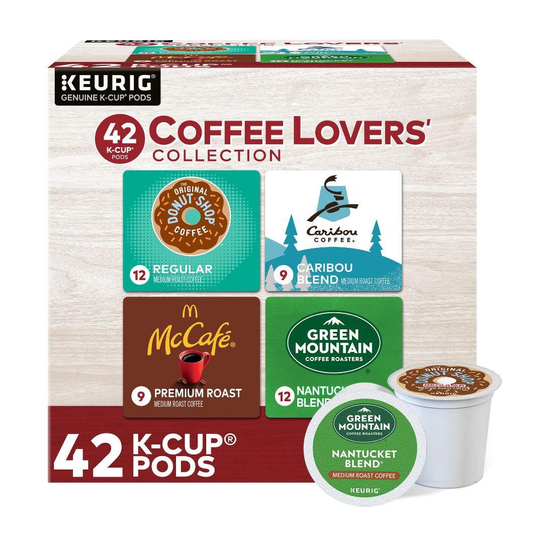 Green Mountain Coffee Coffee Lovers' Collection Single-Serve K-Cup Variety Pack, Pack Of 42 K-Cup