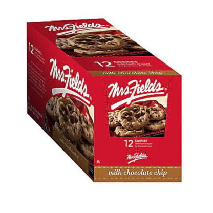 Mrs. Fields Gourmet Chocolate Chip Cookies 2.1 Oz. 12 count in a box