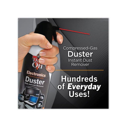 Dust-Off Plus Disposable Compressed Gas Duster 10 Oz Bottle