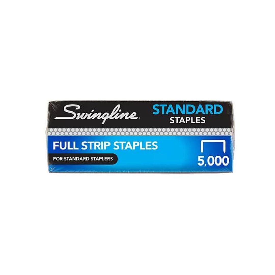 Swingline Standard Staples 5 Boxes
