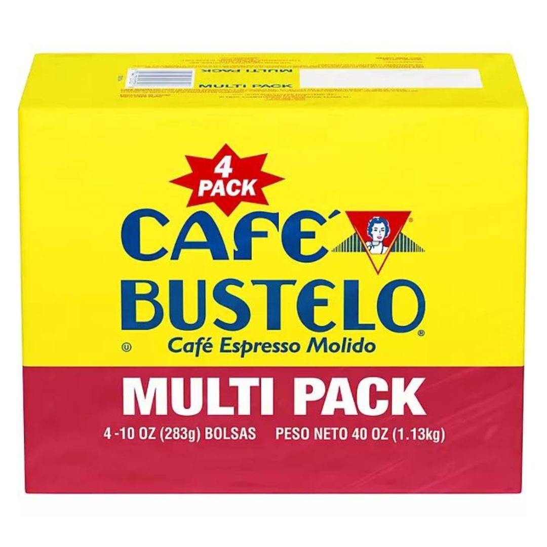 Café Bustelo Ground Coffee 10oz. 4 Pack
