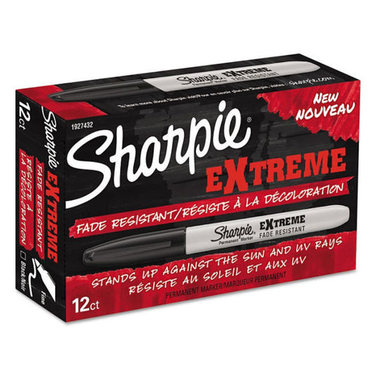 Sharpie - Extreme Marker, Black - 12ct.