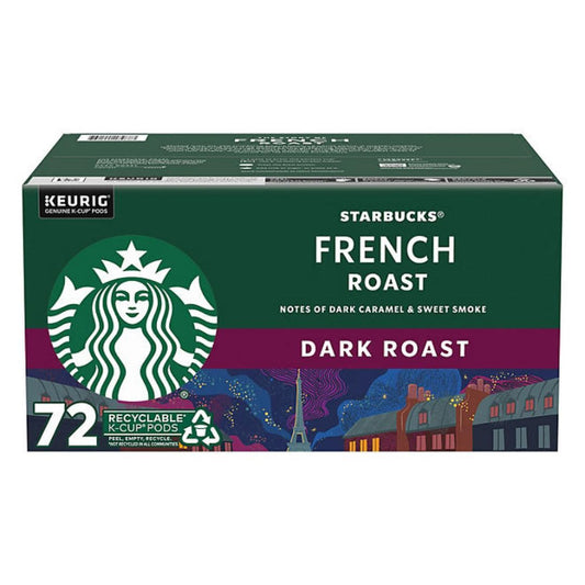 Starbucks French Roast Coffee K-Cups 72 ct.
