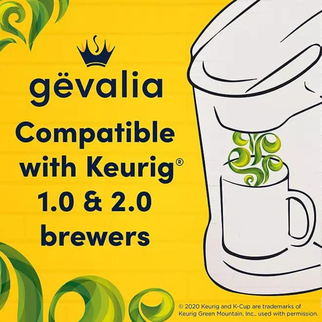Gevalia Colombia Medium Roast K-Cup Coffee Pods 100 ct.