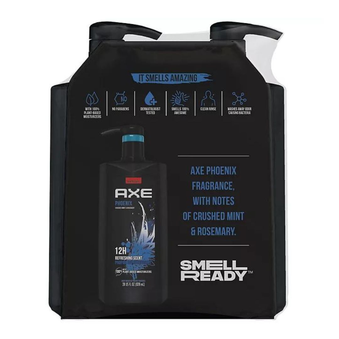 AXE Phoenix Body Wash for Men with Pump 28fl oz. 2ct.