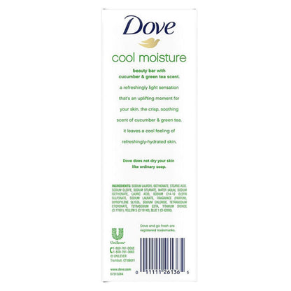 Dove Go Fresh Beauty Bar, Cool Moisture 3.75oz. 16ct.