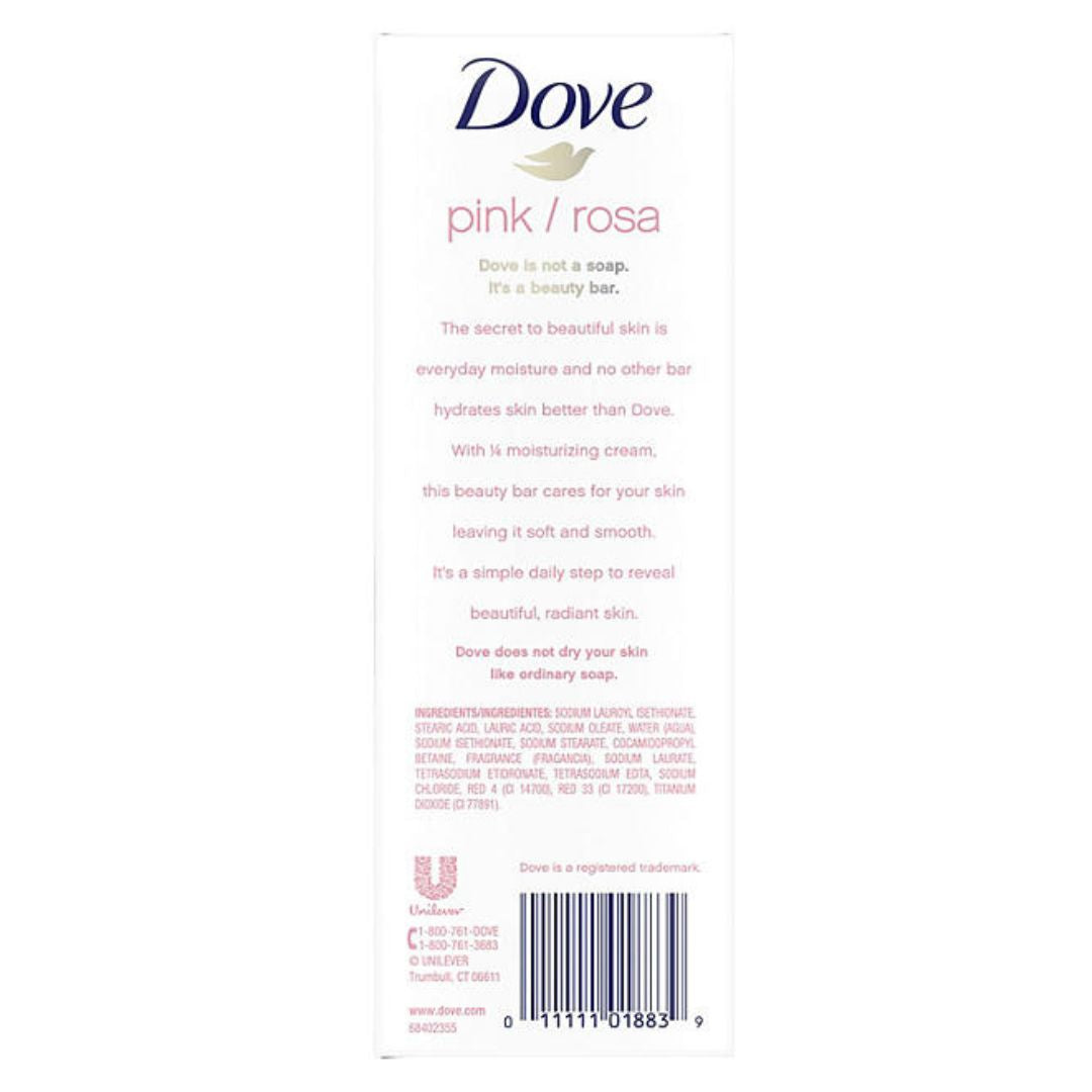 Dove Beauty Bar Soap, Pink 3.75oz. 16 ct.