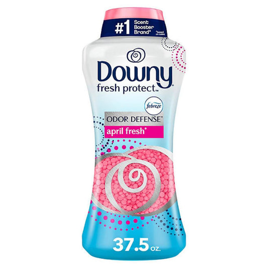 Downy Fresh Protect In-Wash Scent Booster Beads + Febreze Odor Defense, April Fresh 37.5 oz.