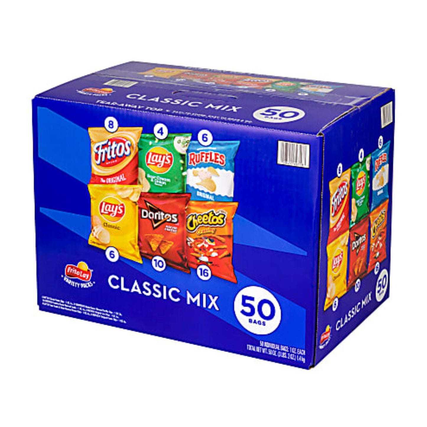 Frito-Lay Classic Mix Variety Pack 50bags per Pack