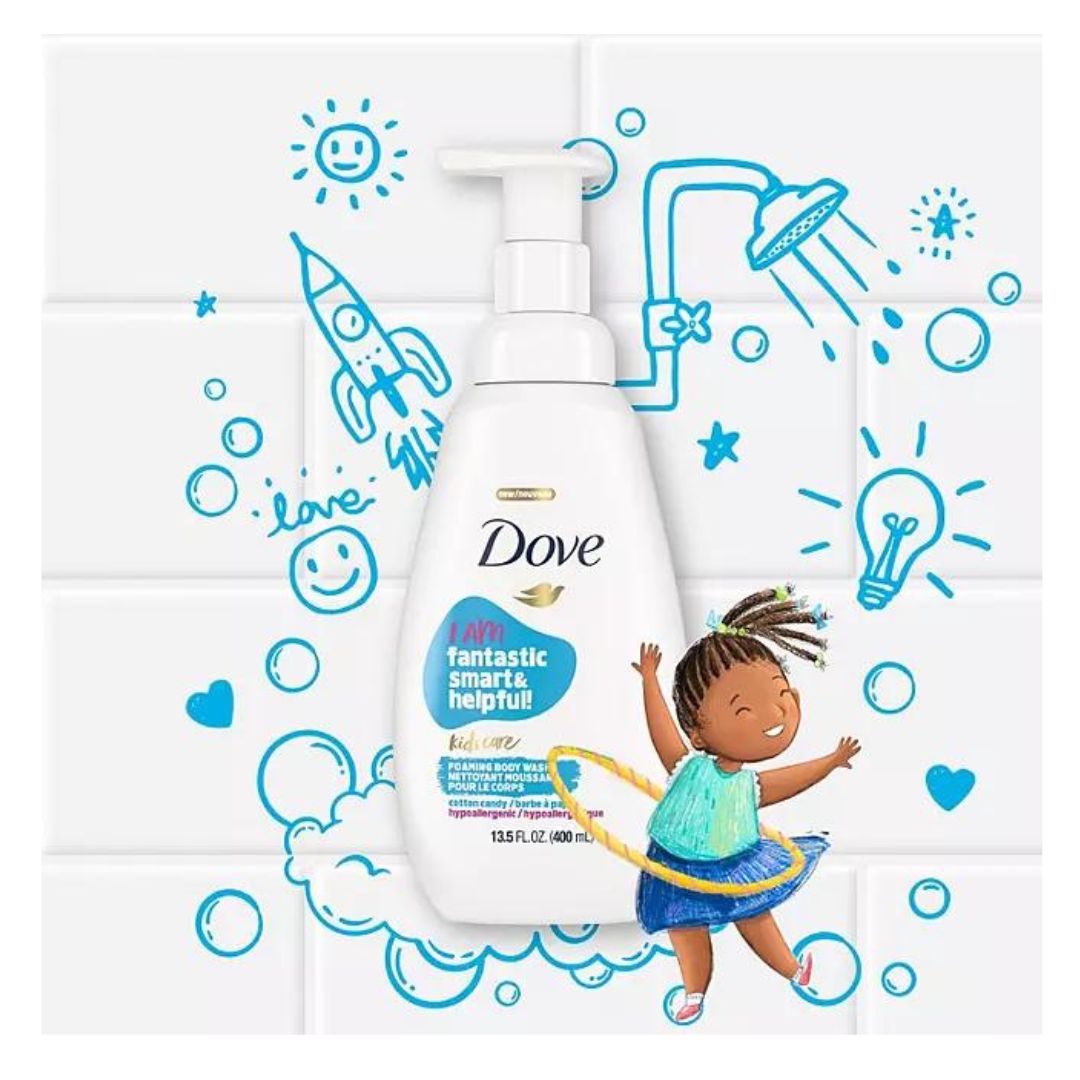 Dove Kids Care Foaming Body Wash, Variety Pack 13.5fl. oz. 3pack