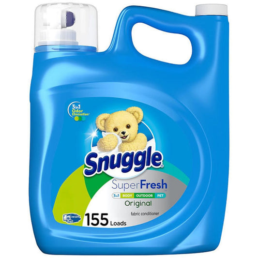 Snuggle Plus SuperFresh Liquid Fabric Softener 164fl. oz.