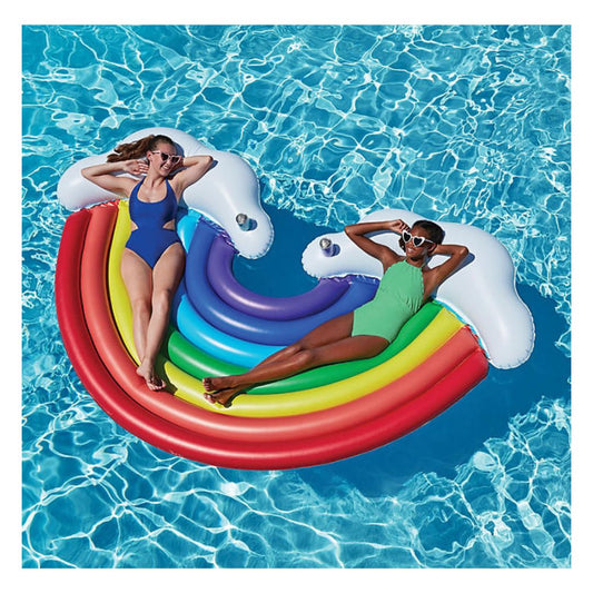 Two-Person Rainbow Float