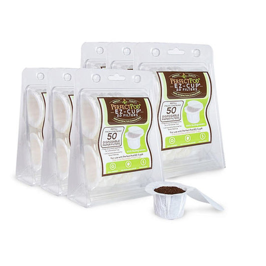 Perfect Pod EZ-Cup Disposable Paper Coffee Filters 300 ct.
